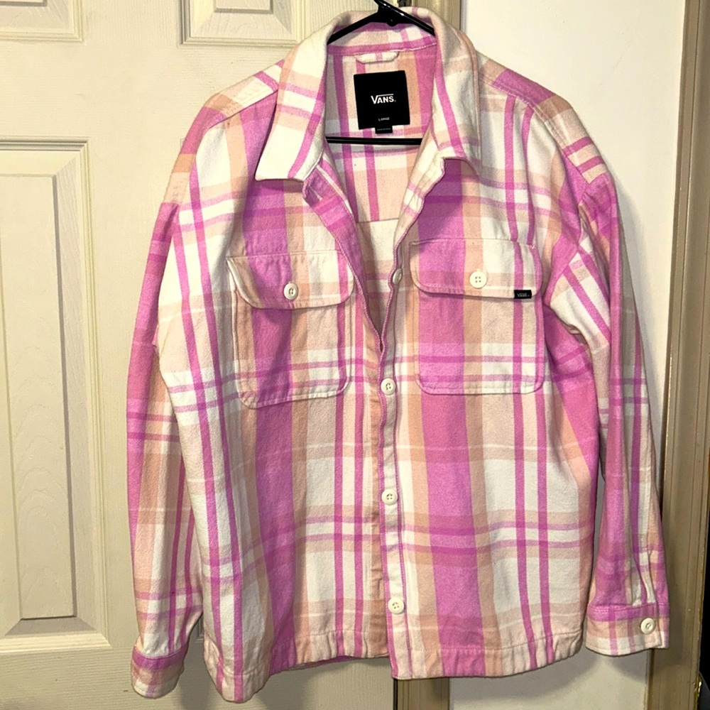 Vans button up shirt
